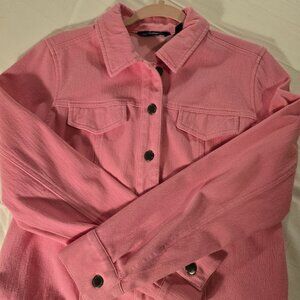 Isaac Mizrahi Pink Denim Jacket